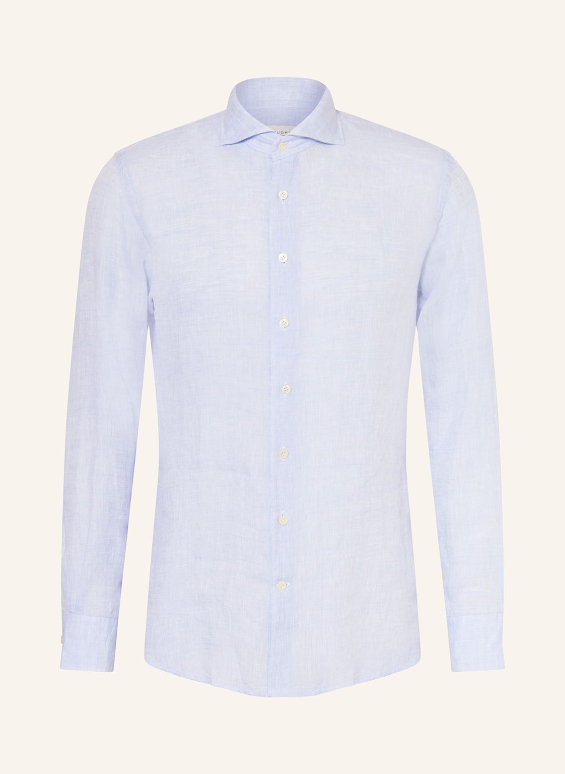 Profuomo Leinenhemd Slim Fit blau Profuomo Leinenhemd Slim Fit blau von PROFUOMO