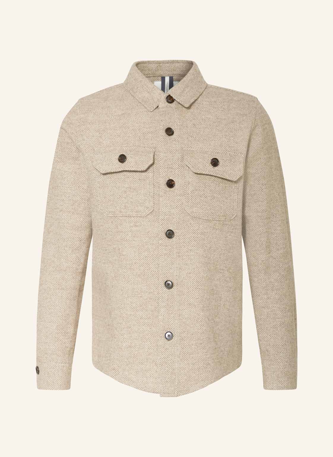 Profuomo Overshirt beige von PROFUOMO