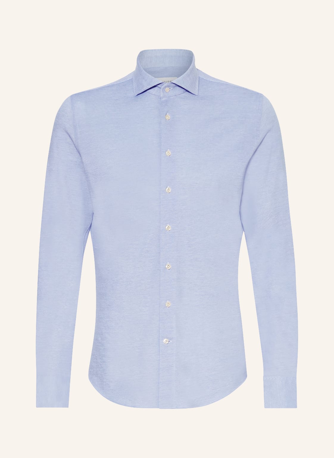 Profuomo Piqué-Hemd Slim Fit blau Profuomo Piqué-Hemd Slim Fit blau von PROFUOMO
