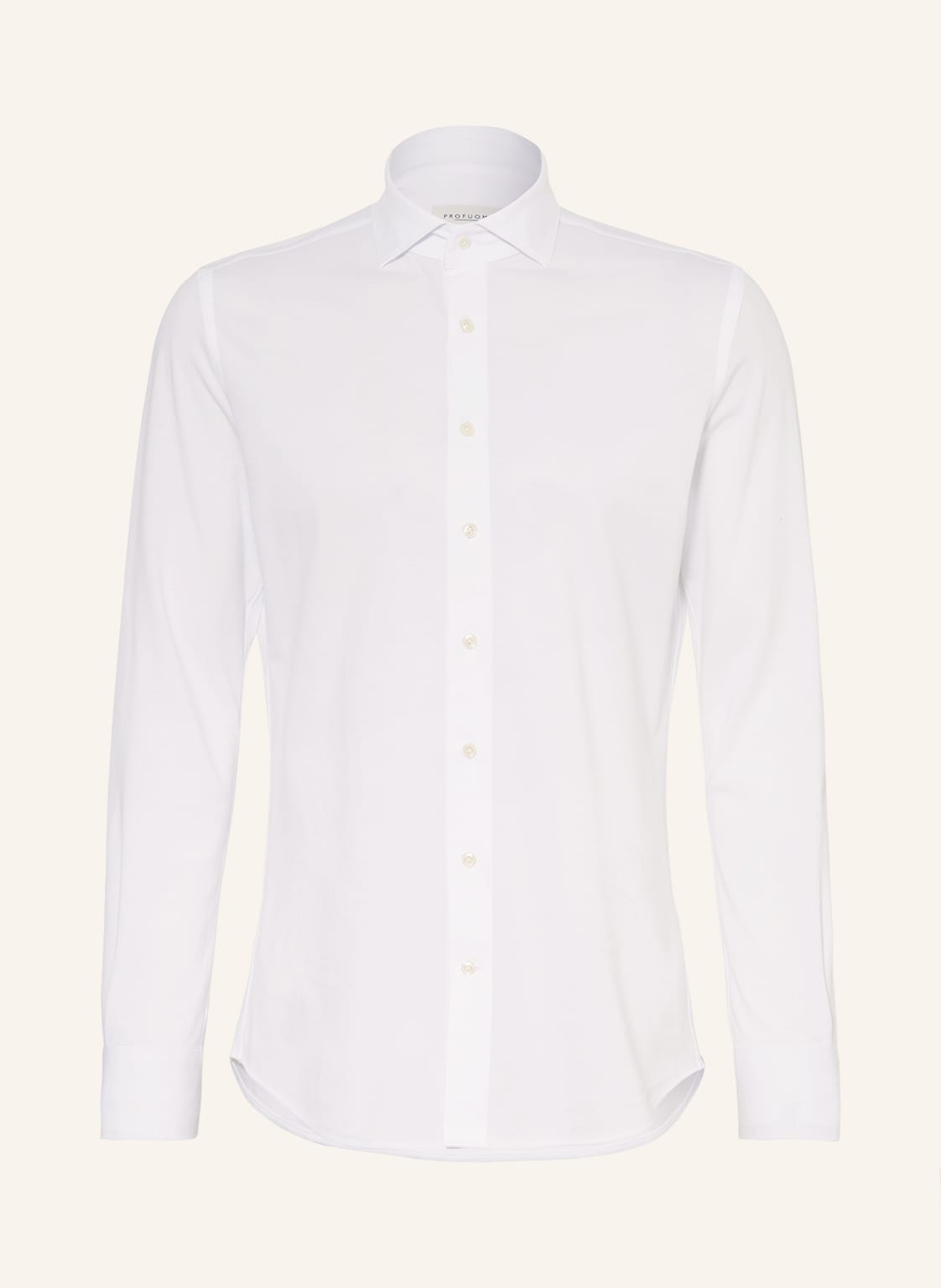 Profuomo Piqué-Hemd Slim Fit weiss Profuomo Piqué-Hemd Slim Fit weiss von PROFUOMO