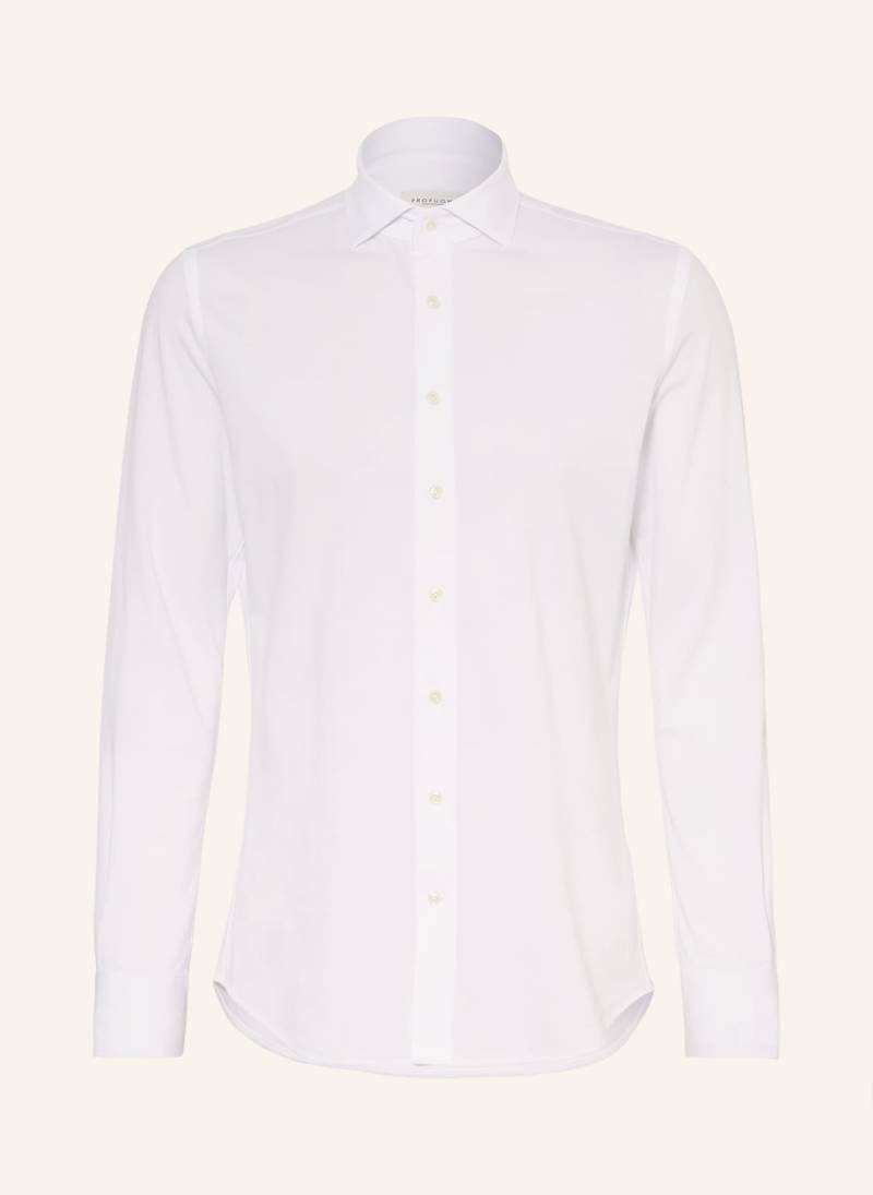 Profuomo Piqué-Hemd Slim Fit weiss Profuomo Piqué-Hemd Slim Fit weiss von PROFUOMO