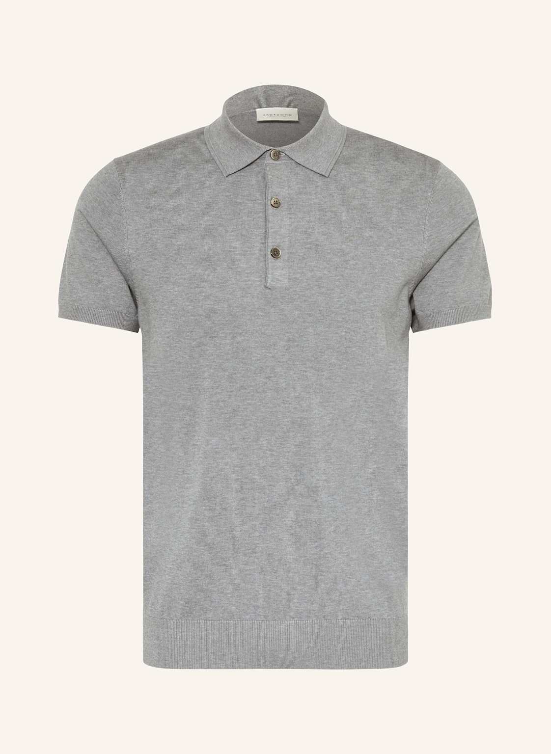 Profuomo Strick-Poloshirt blau Profuomo Strick-Poloshirt blau von PROFUOMO