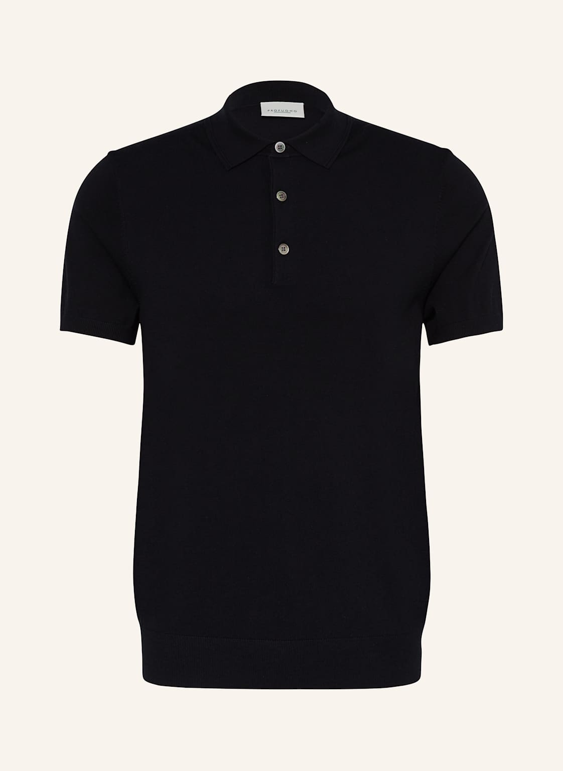 Profuomo Strick-Poloshirt blau Profuomo Strick-Poloshirt blau von PROFUOMO