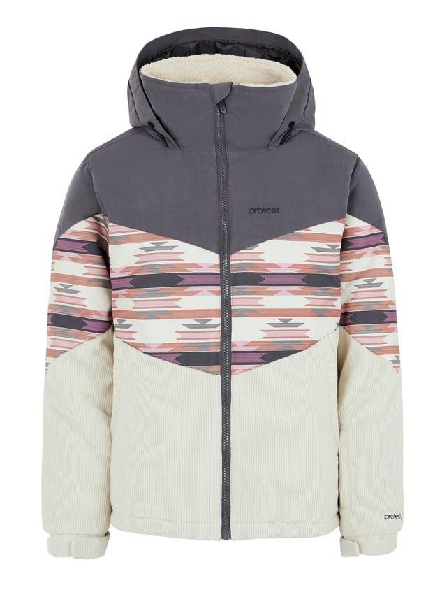 Mädchen Skijacke Prtswan Kitoffwhite Mädchen Multicolor 152 von PROTEST