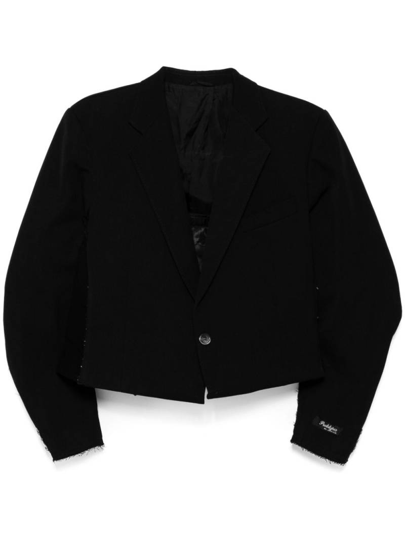 PROTOTYPES cropped blazer - Black von PROTOTYPES