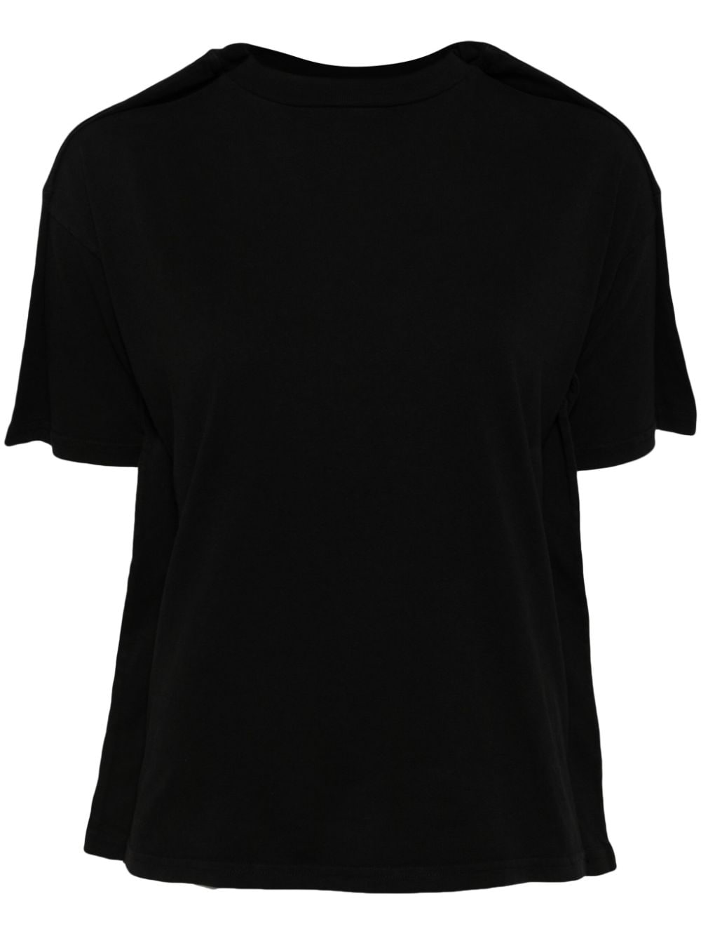 PROTOTYPES panelled recycled cotton T-shirt - Black von PROTOTYPES