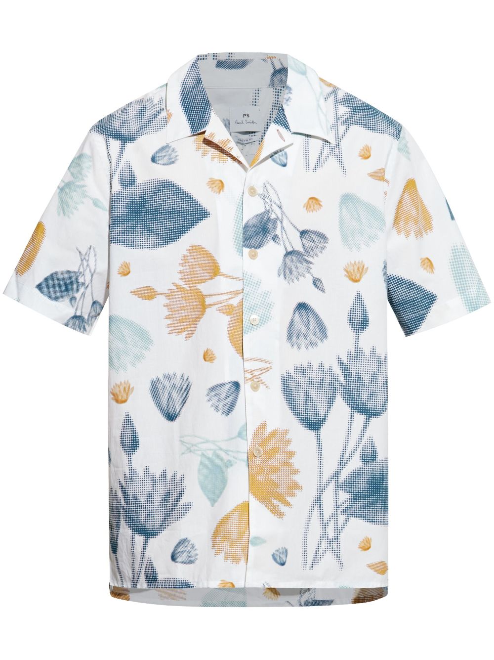 PS Paul Smith Half Tone Floral shirt - White von PS Paul Smith