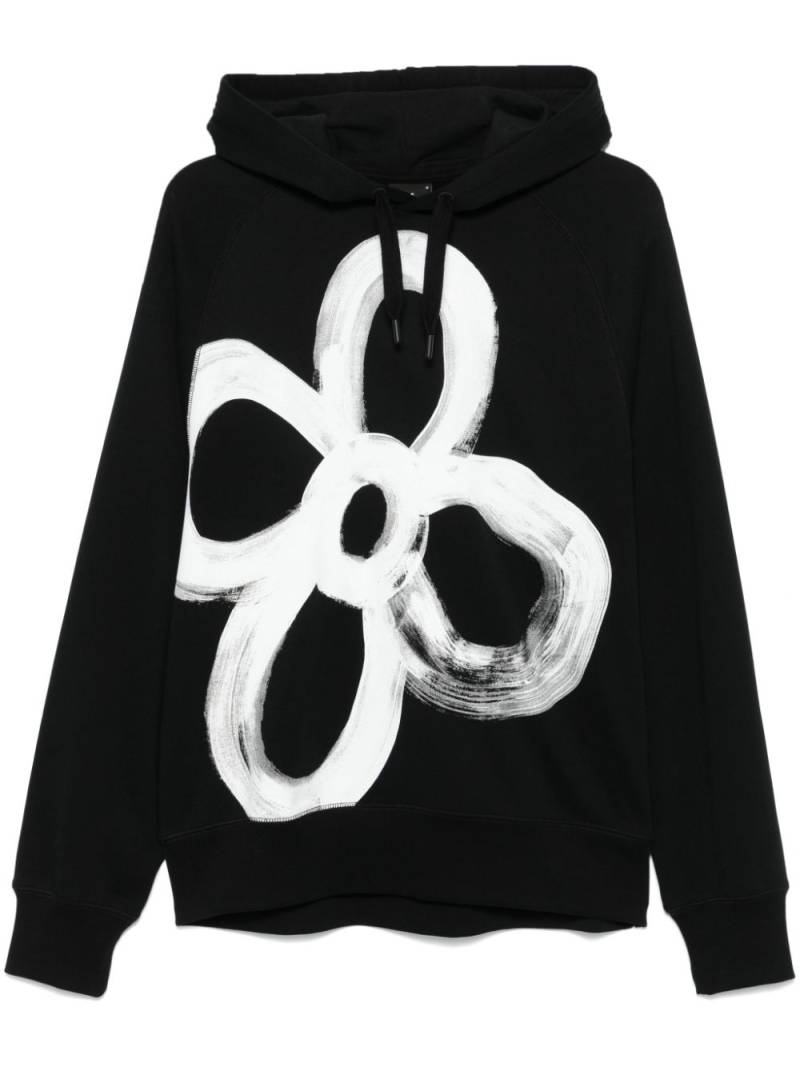 PS Paul Smith Happy Floral hoodie - Black von PS Paul Smith