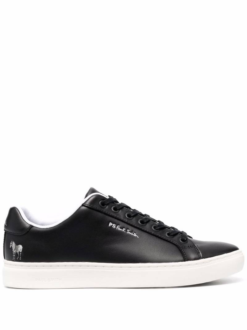 PS Paul Smith Lea panelled leather sneakers - Black von PS Paul Smith