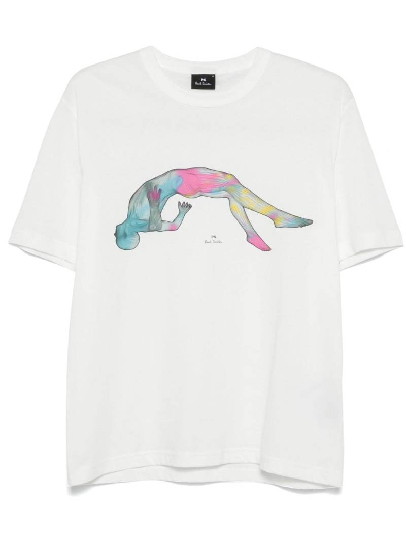 PS Paul Smith Levitating T-shirt - White von PS Paul Smith