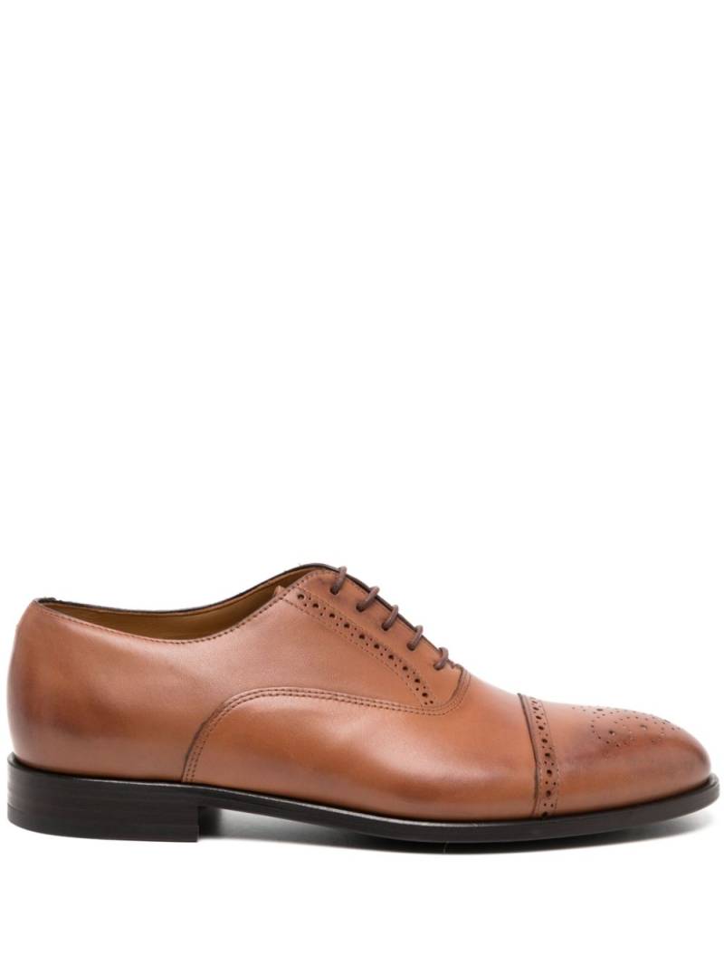 PS Paul Smith Maltby leather Derby shoes - Brown von PS Paul Smith