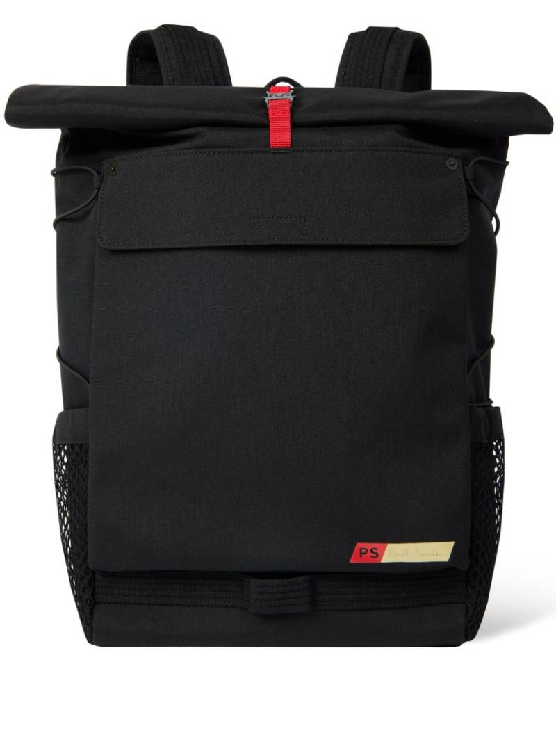 PS Paul Smith Roll-Top backpack - Black von PS Paul Smith