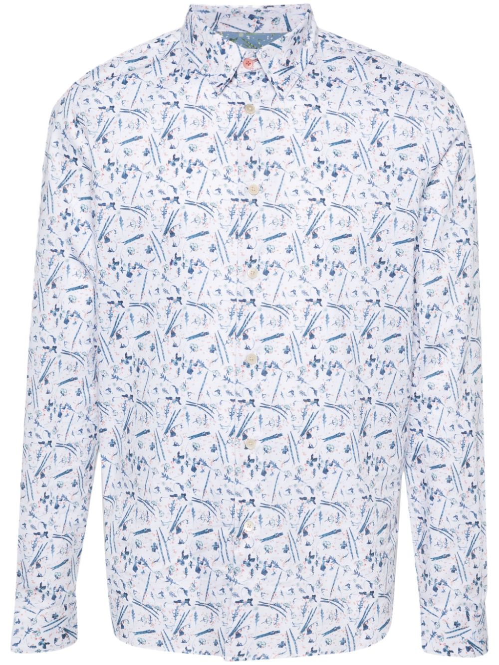 PS Paul Smith Runner Bean print shirt - White von PS Paul Smith