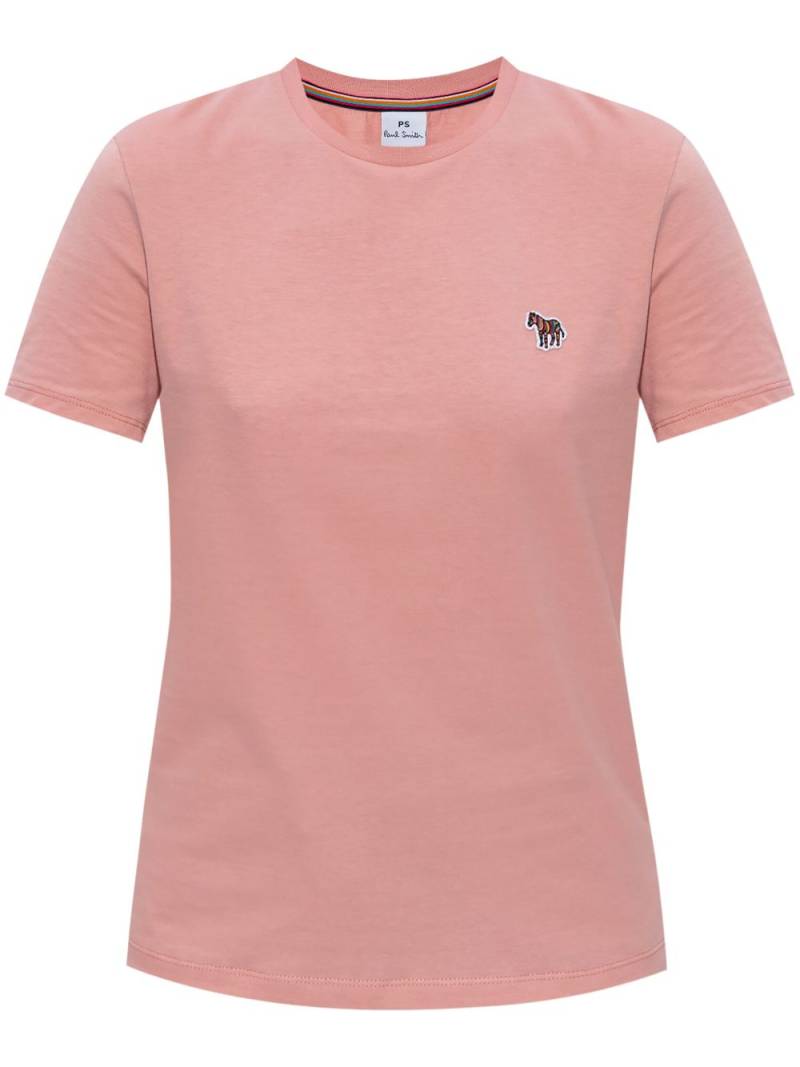 PS Paul Smith Zebra T-shirt - Pink von PS Paul Smith