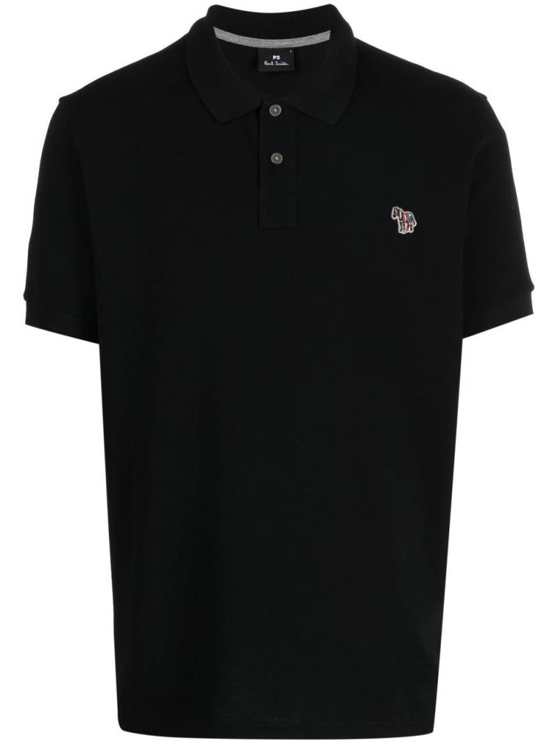 PS Paul Smith Zebra-motif polo shirt - Black von PS Paul Smith