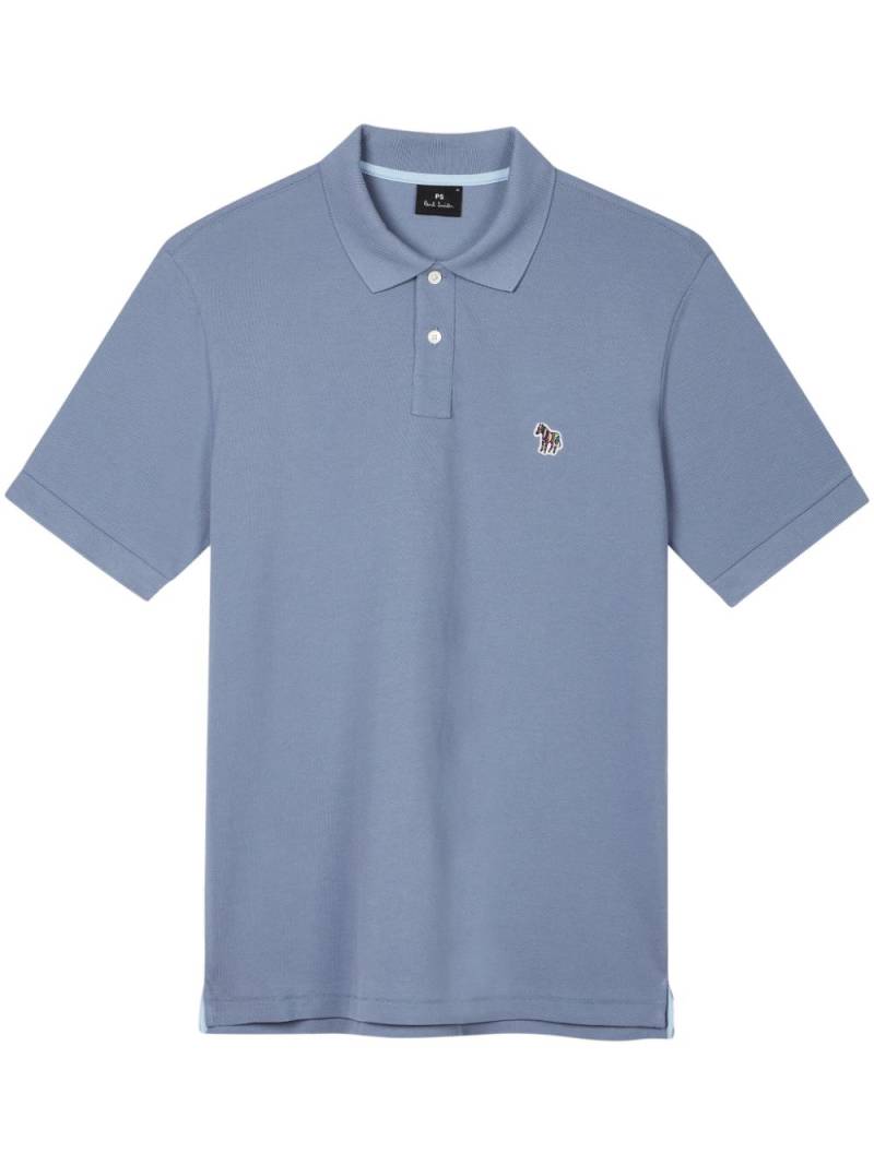 PS Paul Smith Zebra polo shirt - Blue von PS Paul Smith