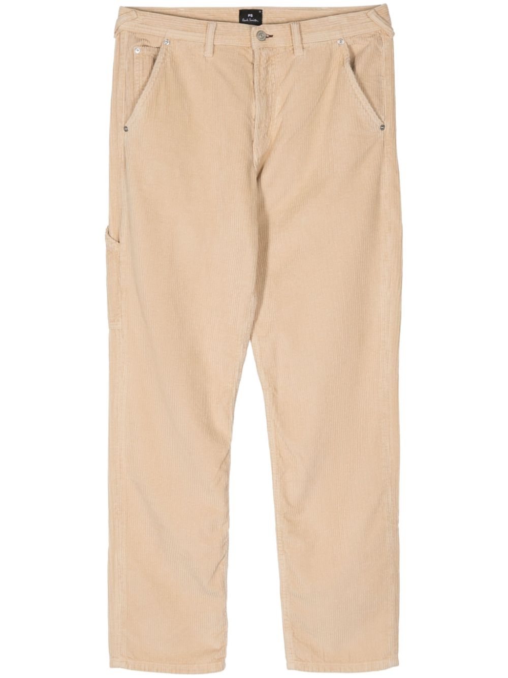 PS Paul Smith corduroy carpenter straight trousers - Neutrals von PS Paul Smith