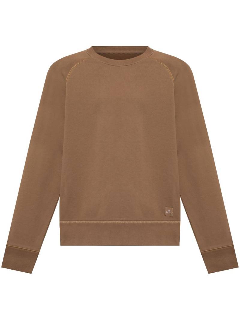 PS Paul Smith crew-neck organic cotton sweatshirt - Neutrals von PS Paul Smith