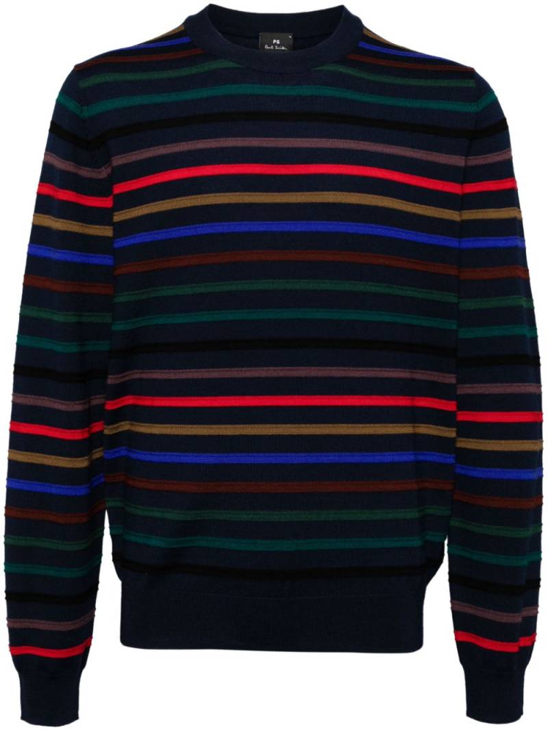 PS Paul Smith crew neck sweater - Blue von PS Paul Smith