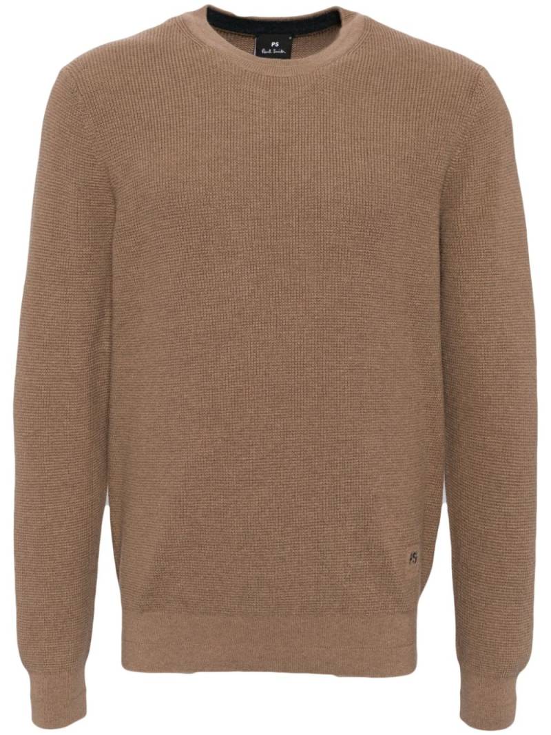 PS Paul Smith crew neck sweater - Neutrals von PS Paul Smith