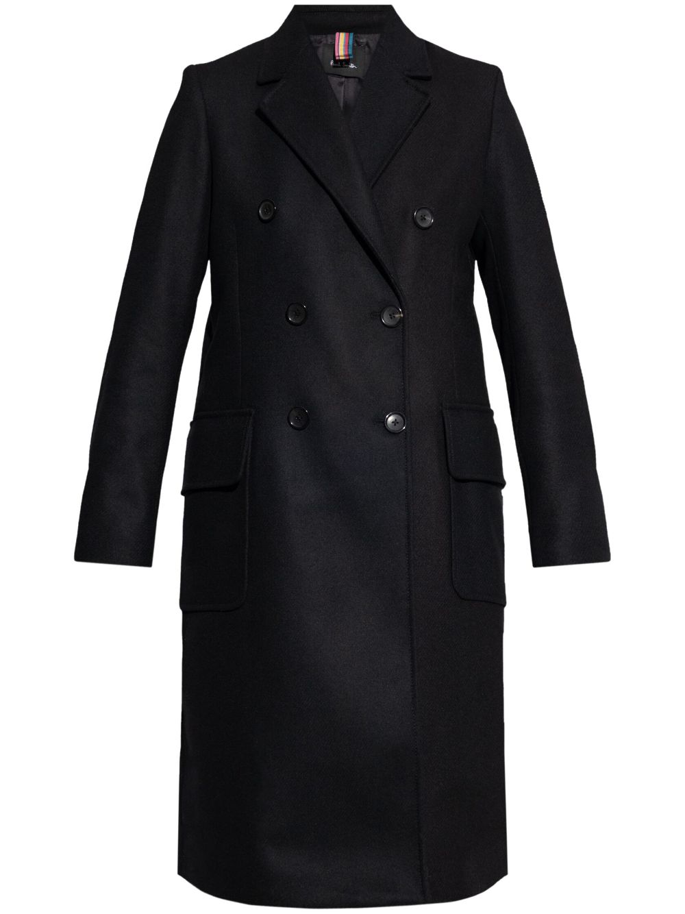 PS Paul Smith double-breasted coat - Black von PS Paul Smith