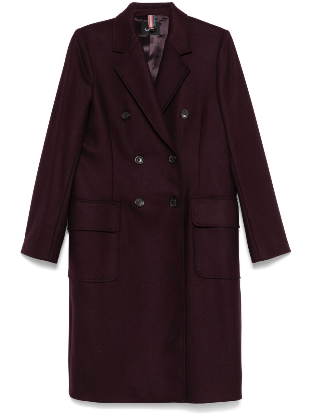 PS Paul Smith double-breasted coat - Purple von PS Paul Smith