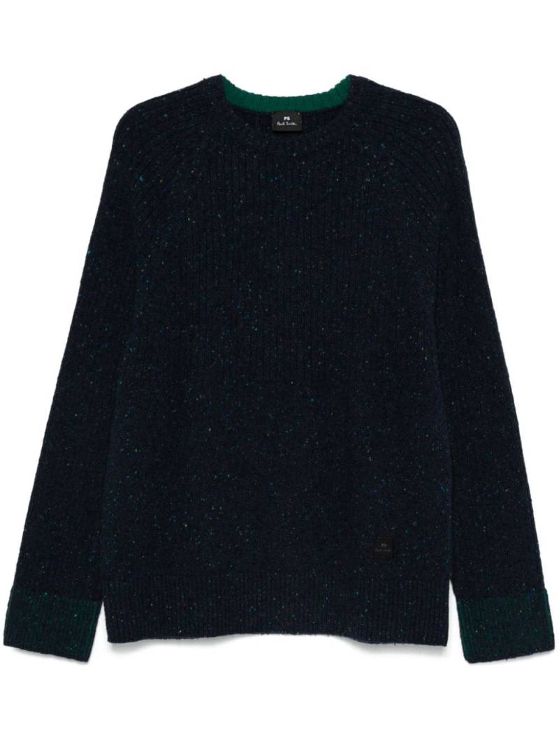 PS Paul Smith fine-knit jumper - Blue von PS Paul Smith