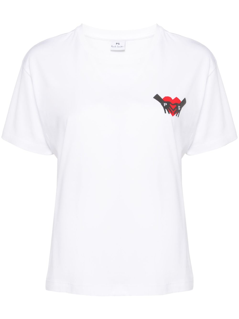 PS Paul Smith graphic-print cotton T-shirt - White von PS Paul Smith