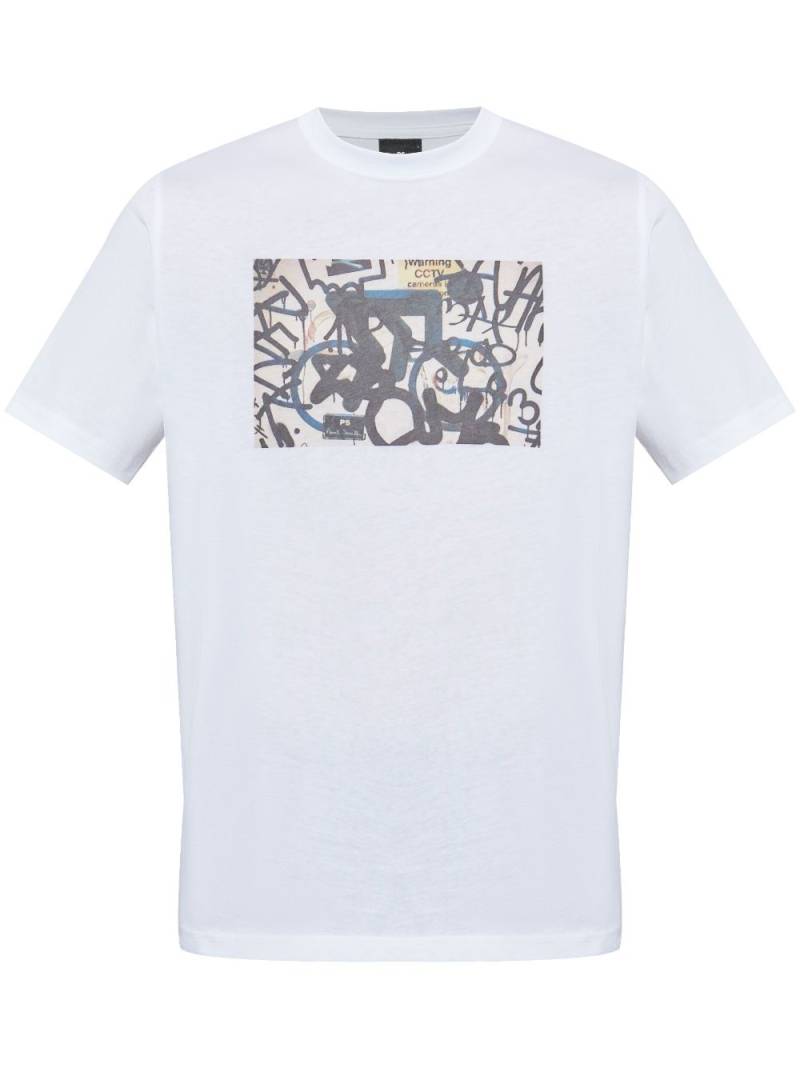 PS Paul Smith graphic-print t-shirt - White von PS Paul Smith