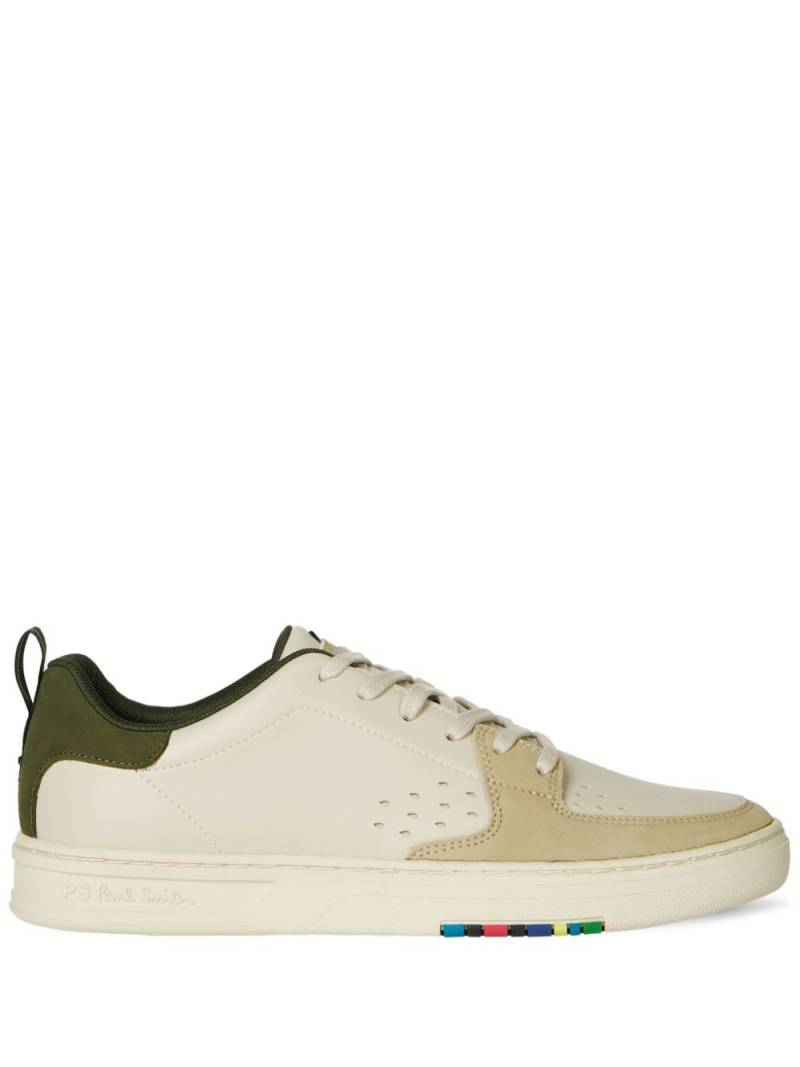 PS Paul Smith leather panelled sneakers - Neutrals von PS Paul Smith