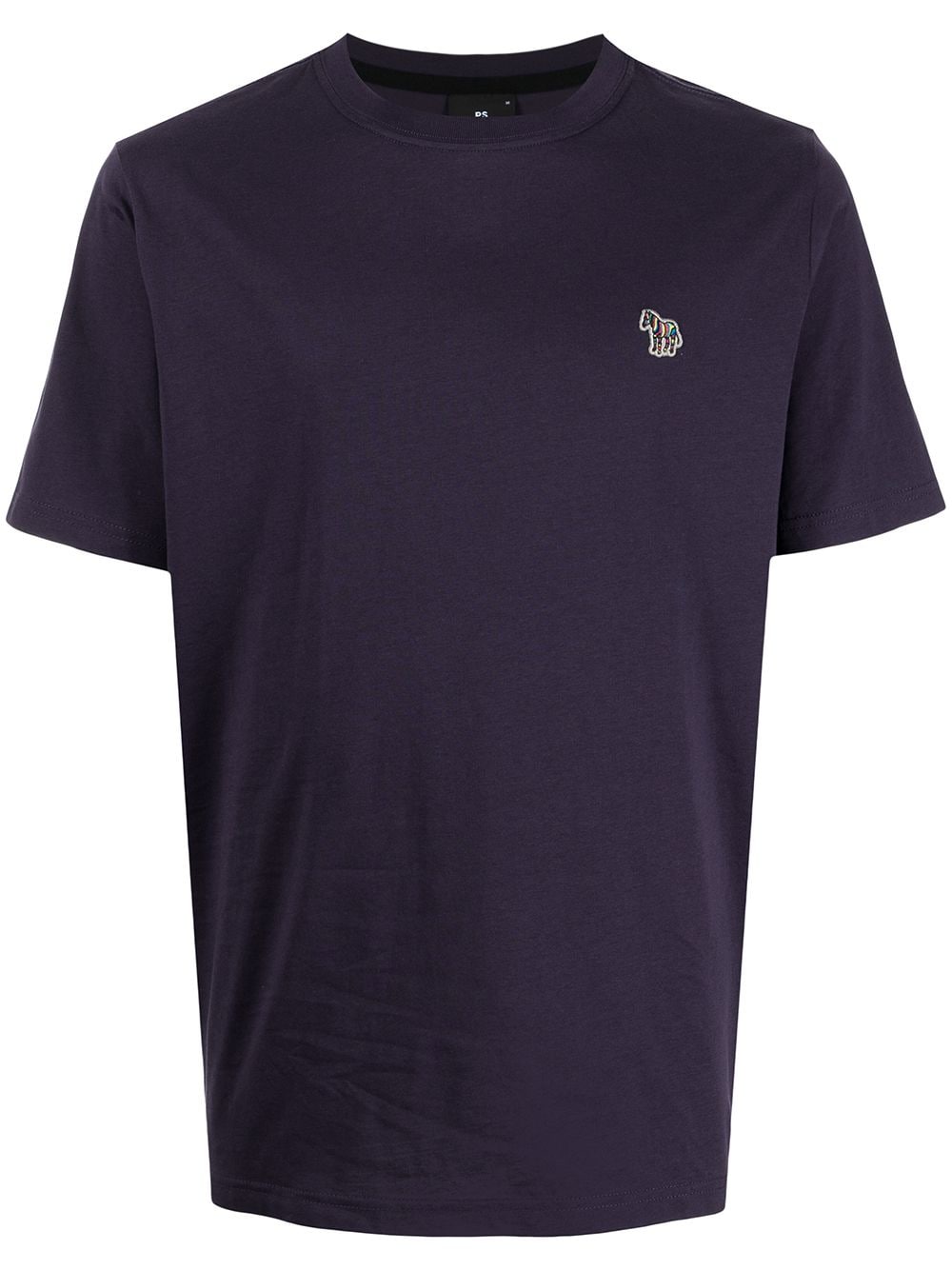 PS Paul Smith logo embroidered T-shirt - Purple von PS Paul Smith