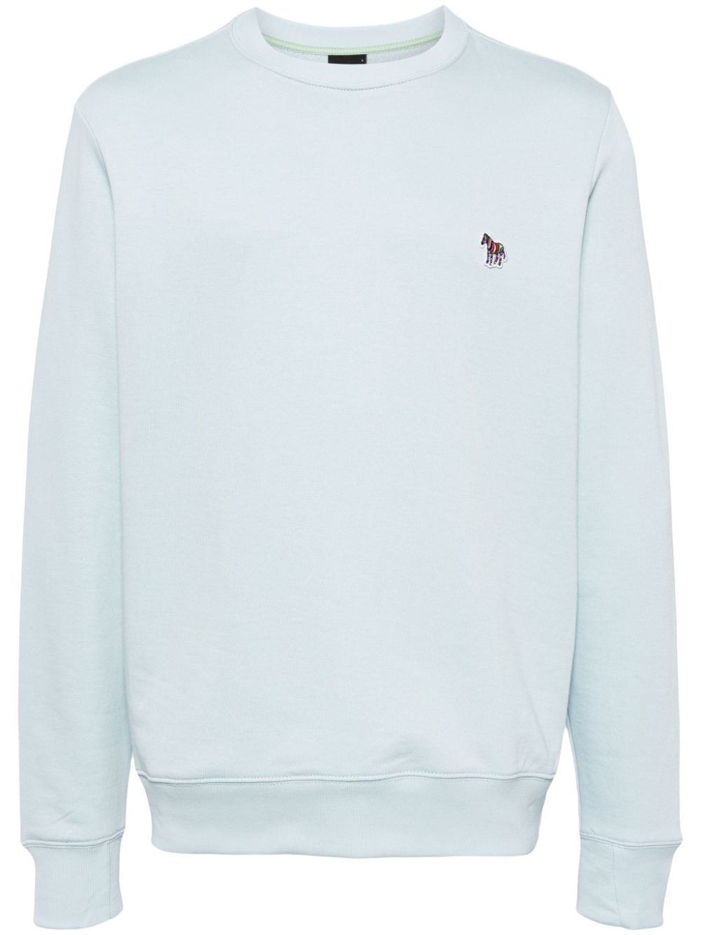 PS Paul Smith logo-embroidered sweatshirt - Blue von PS Paul Smith
