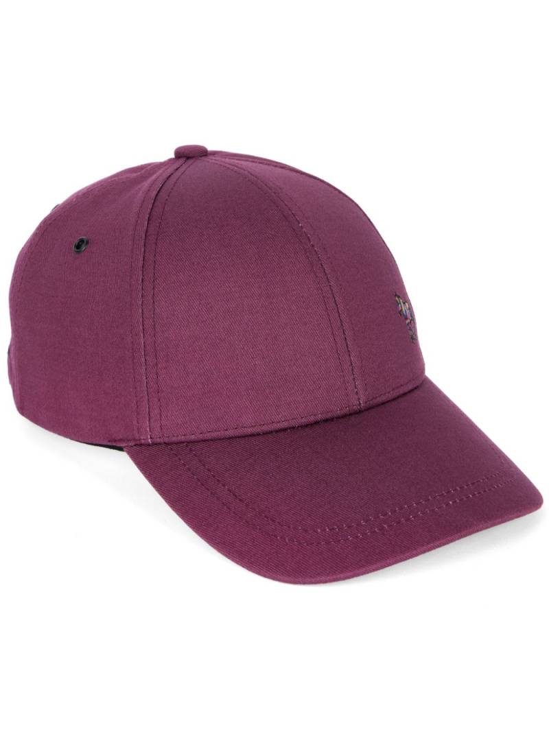 PS Paul Smith logo-patch baseball cap - Purple von PS Paul Smith