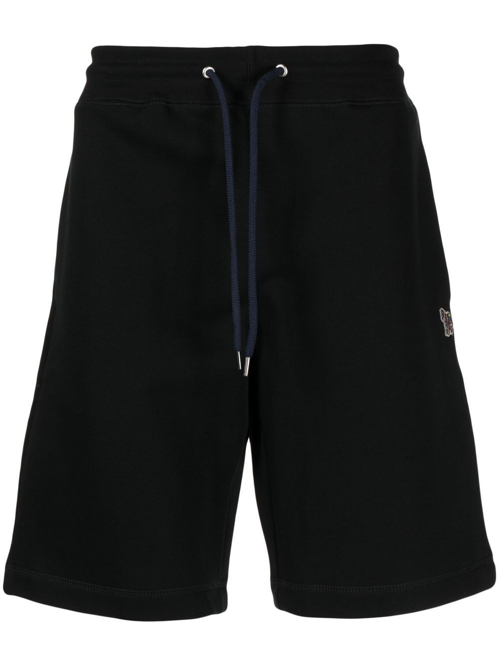 PS Paul Smith logo-patch detail bermuda shorts - Black von PS Paul Smith
