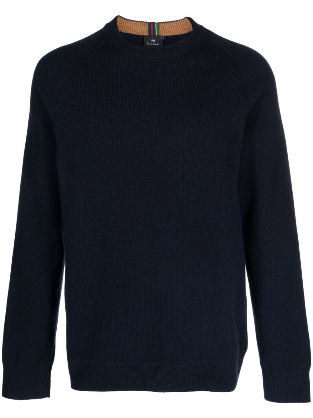 PS Paul Smith long-sleeve merino-wool jumper - Blue von PS Paul Smith