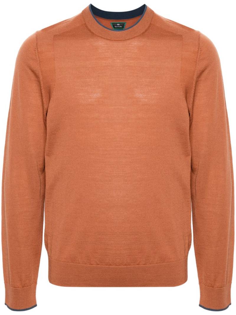 PS Paul Smith merino-wool sweater - Orange von PS Paul Smith