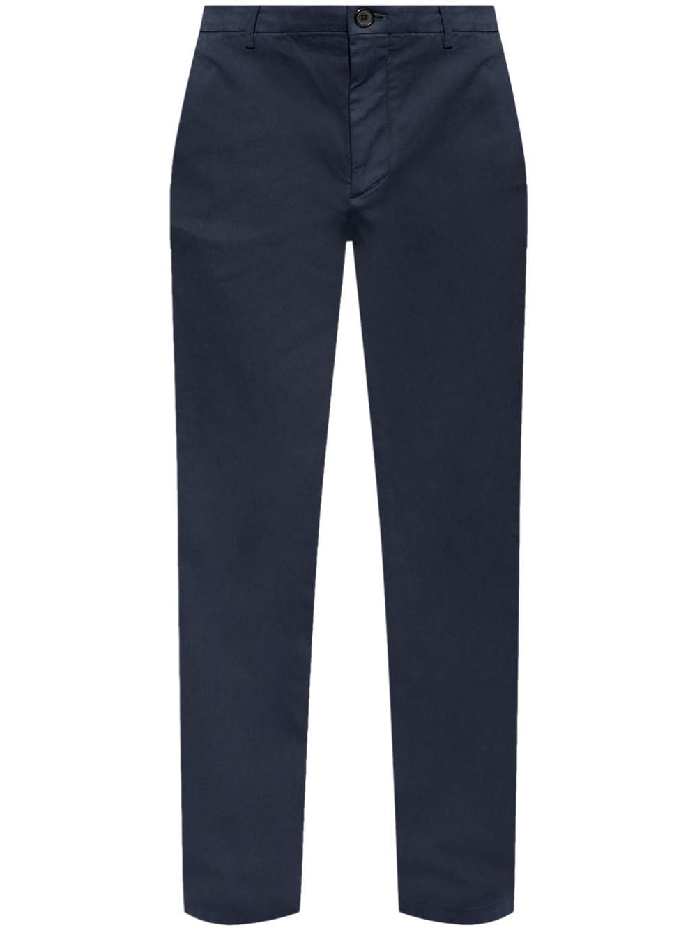 PS Paul Smith mid-rise cotton chino trousers - Blue von PS Paul Smith