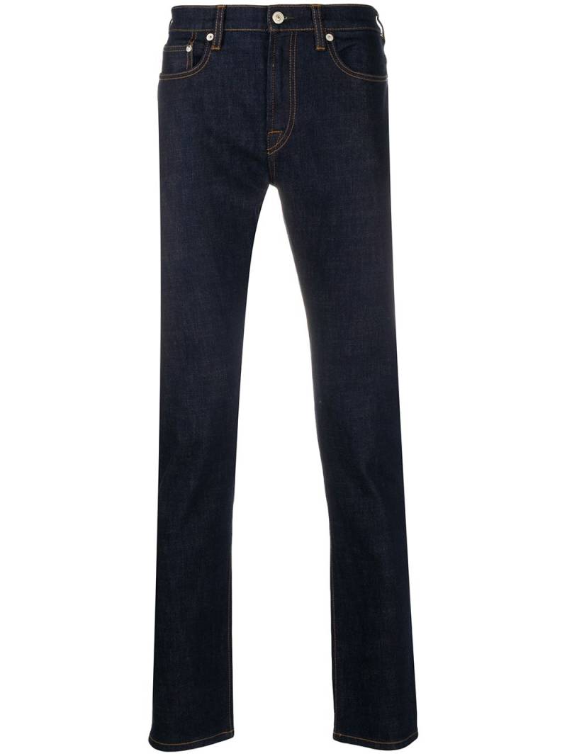 PS Paul Smith mid-rise slim-fit jeans - Blue von PS Paul Smith