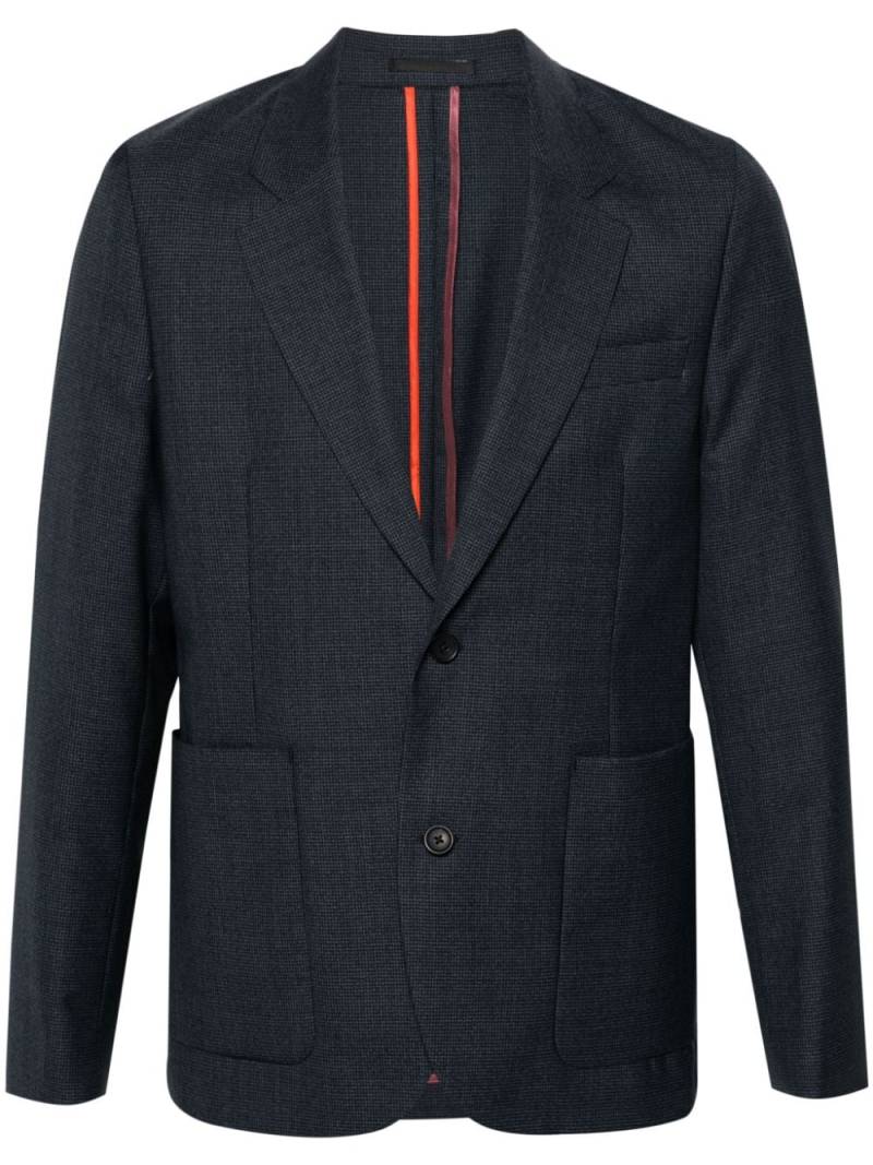 PS Paul Smith notched-lapels single-breasted blazer - Blue von PS Paul Smith