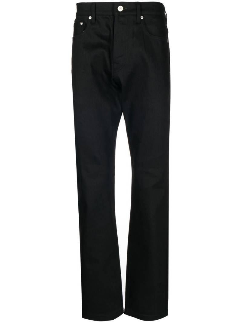 PS Paul Smith organic straight-leg jeans - Black von PS Paul Smith