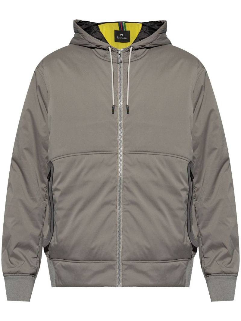 PS Paul Smith padded hooded jacket - Grey von PS Paul Smith