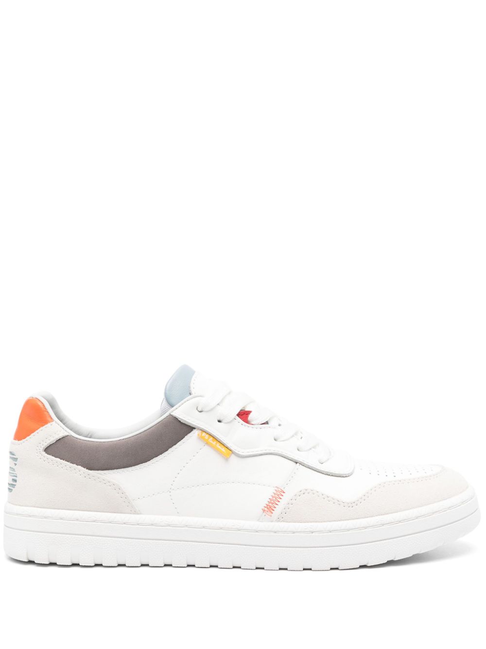 PS Paul Smith panelled leather sneakers - White von PS Paul Smith