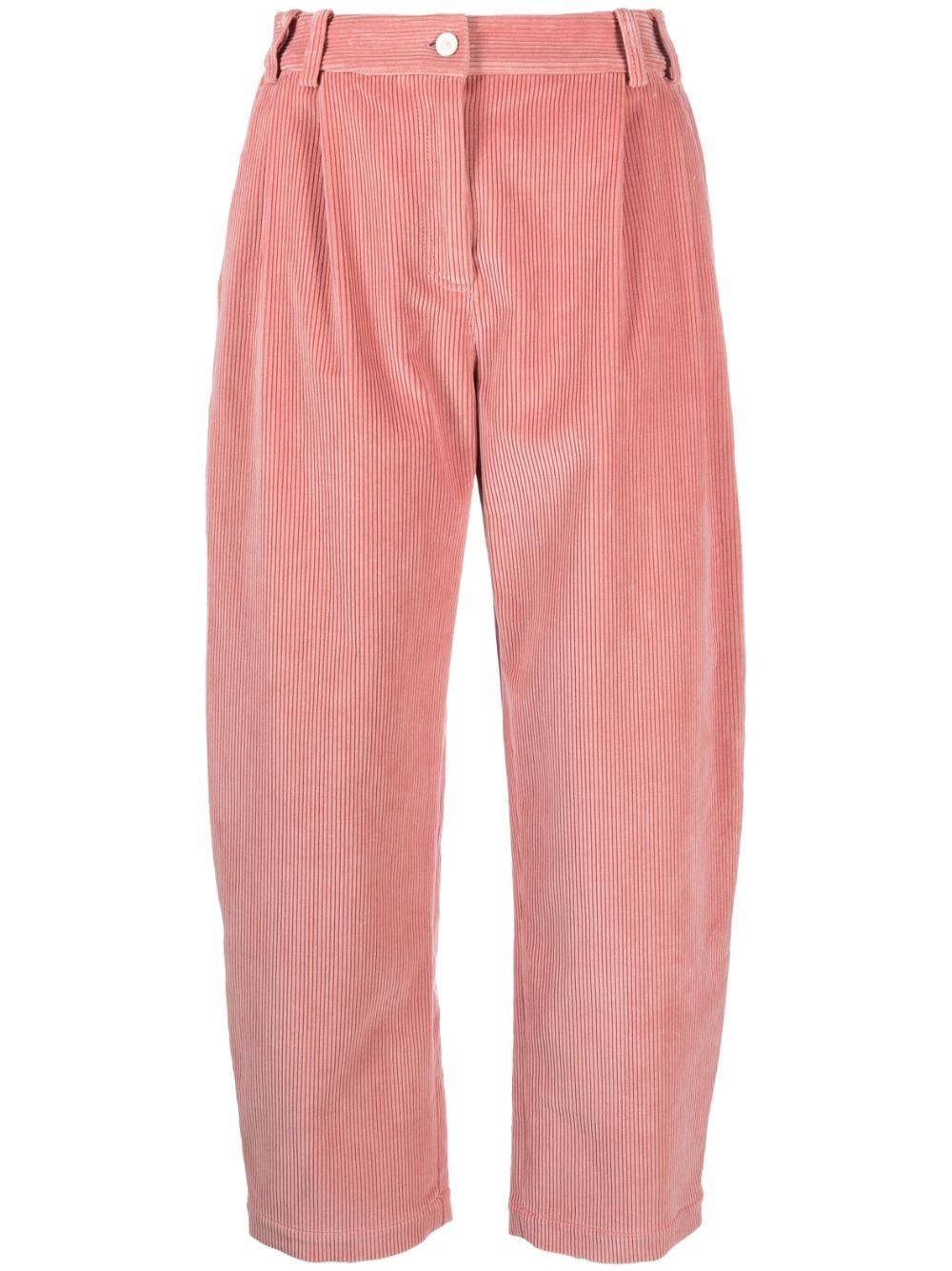 PS Paul Smith pleat-detail straight trousers - Pink von PS Paul Smith