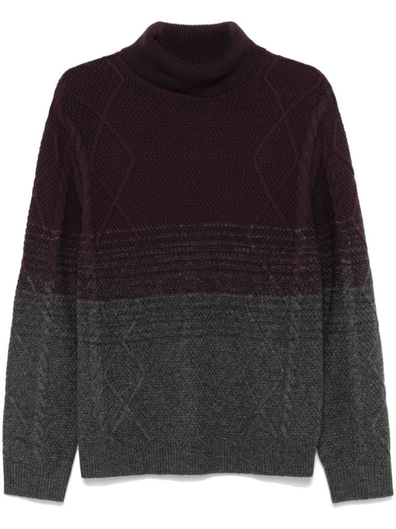 PS Paul Smith roll-neck jumper - Purple von PS Paul Smith