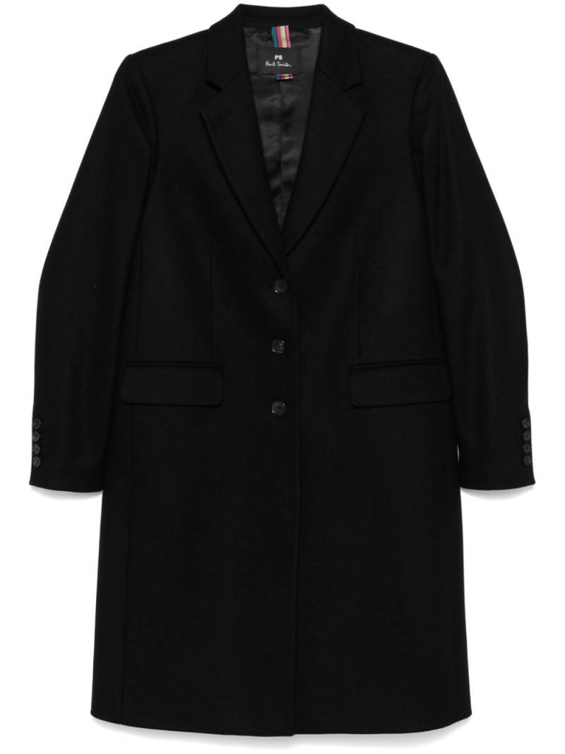 PS Paul Smith single-breasted coat - Black von PS Paul Smith