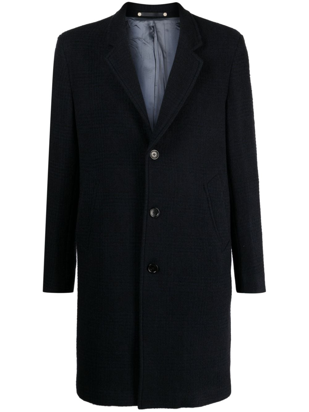 PS Paul Smith single-breasted wool coat - Blue von PS Paul Smith