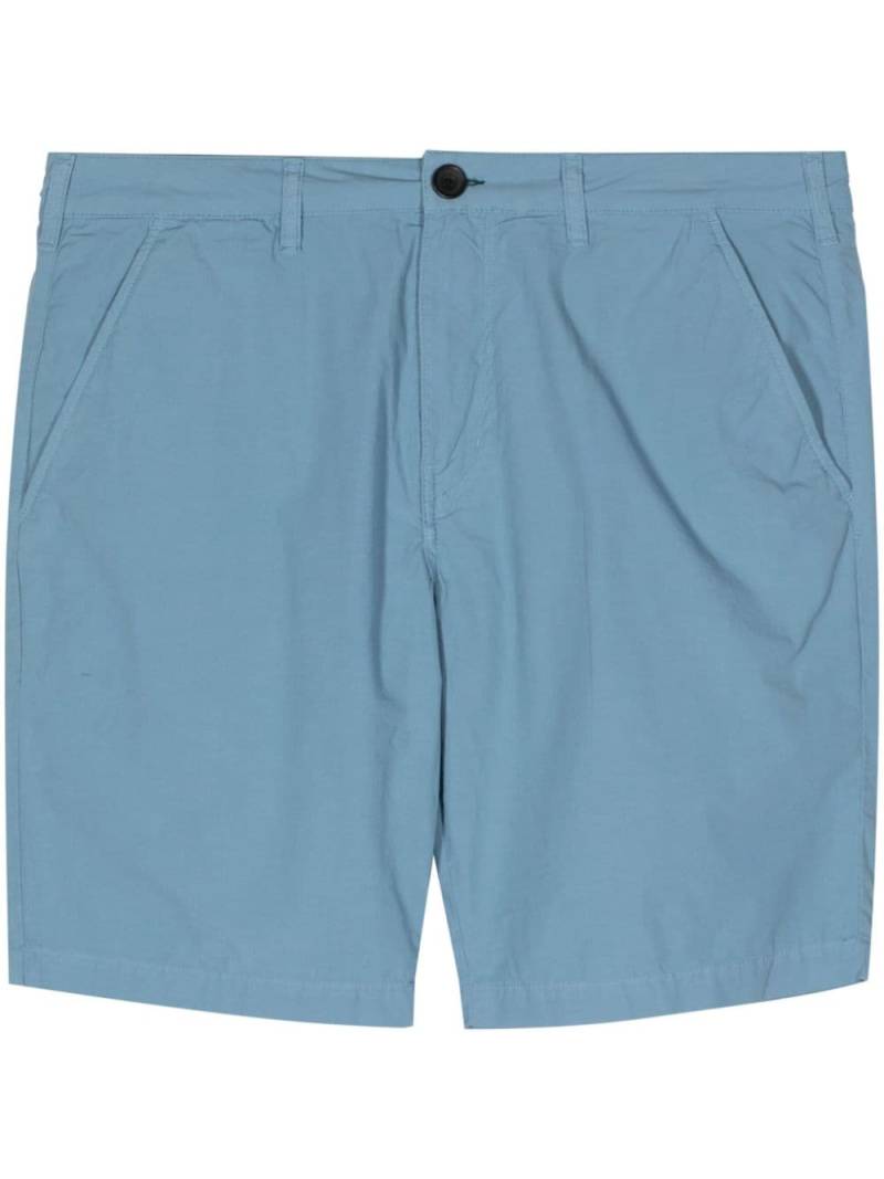 PS Paul Smith straight-leg cotton chino shorts - Blue von PS Paul Smith