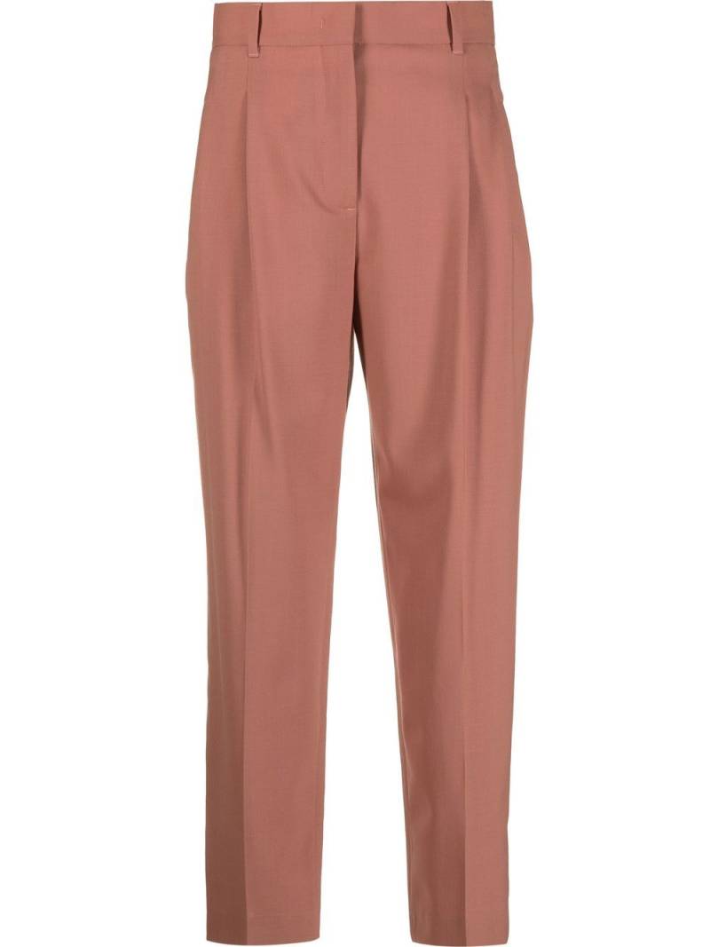 PS Paul Smith straight-leg cropped trousers - Pink von PS Paul Smith