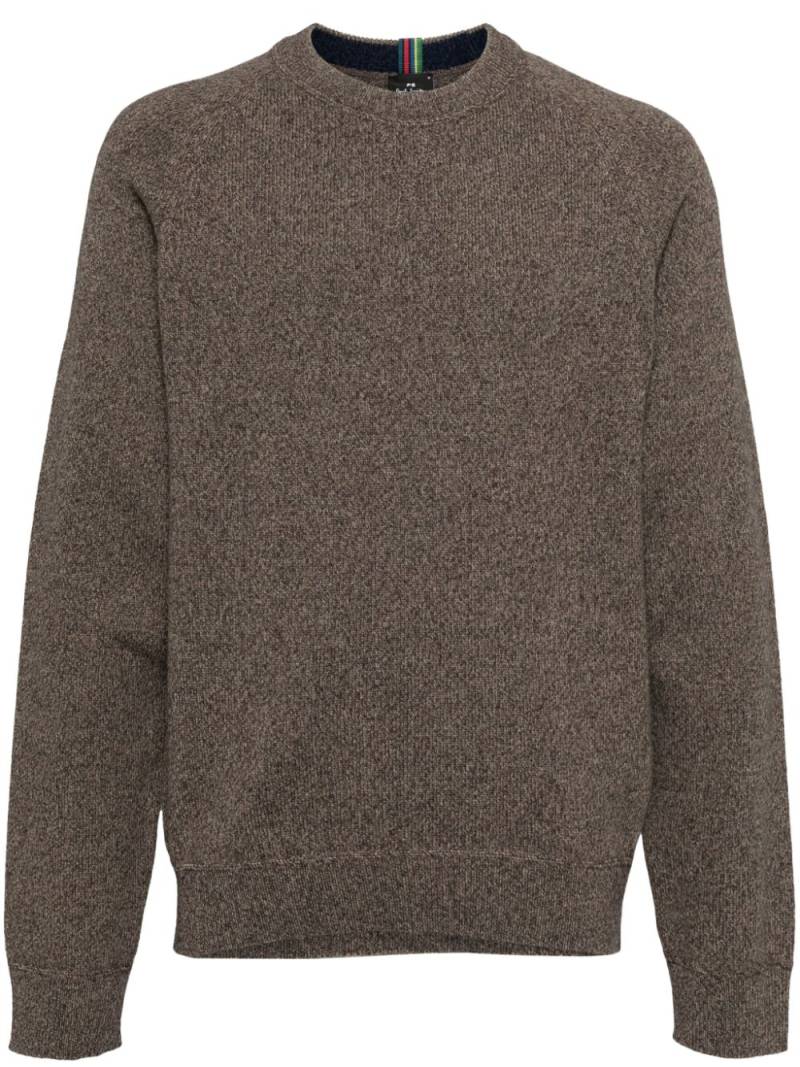 PS Paul Smith wool raglan sweater - Brown von PS Paul Smith