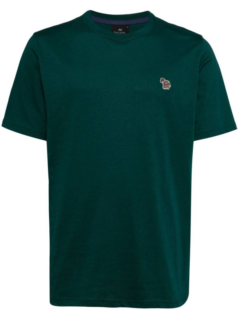 PS Paul Smith zebra logo organic cotton T-shirt - Green von PS Paul Smith